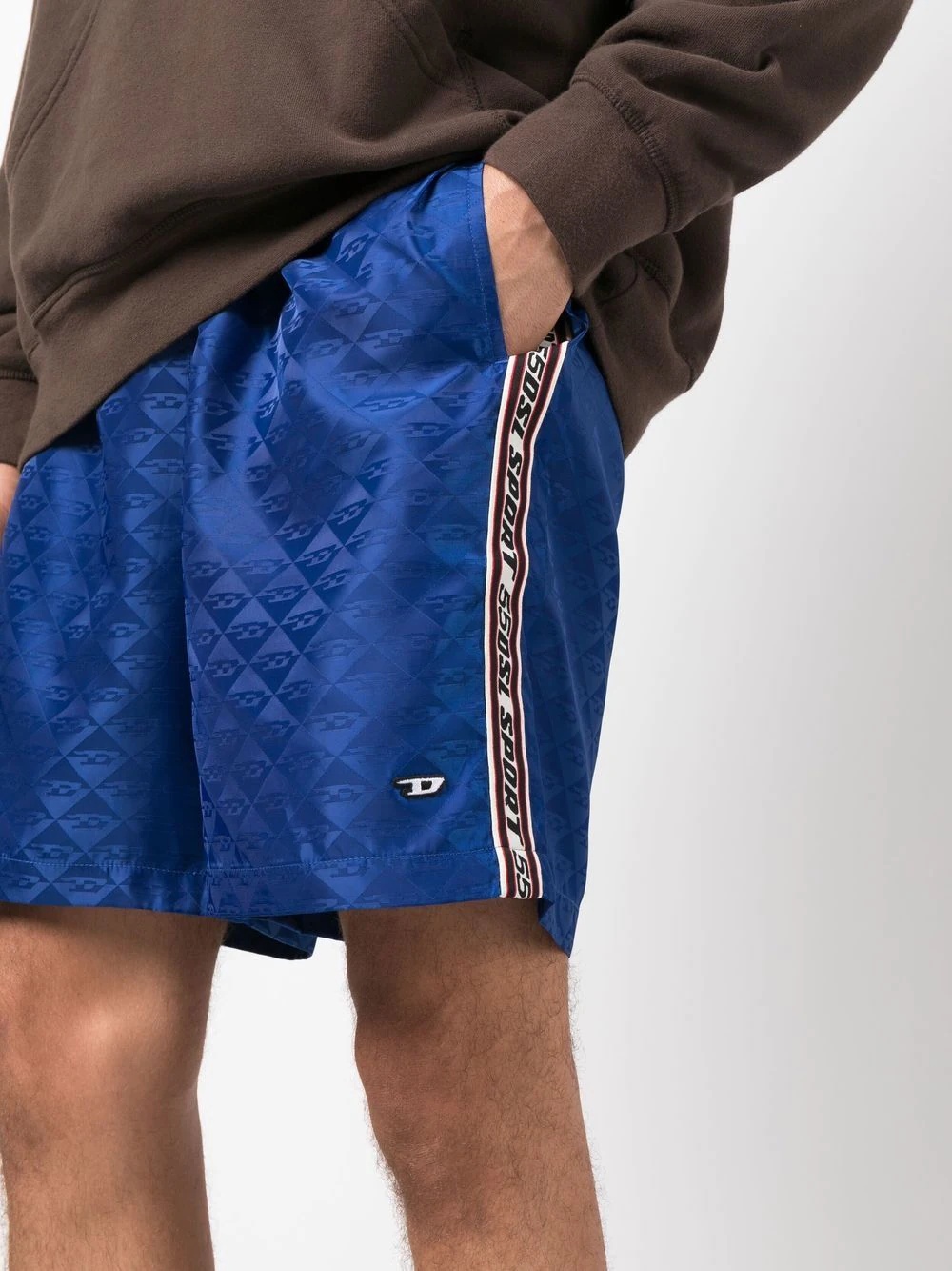 logo track shorts - 5