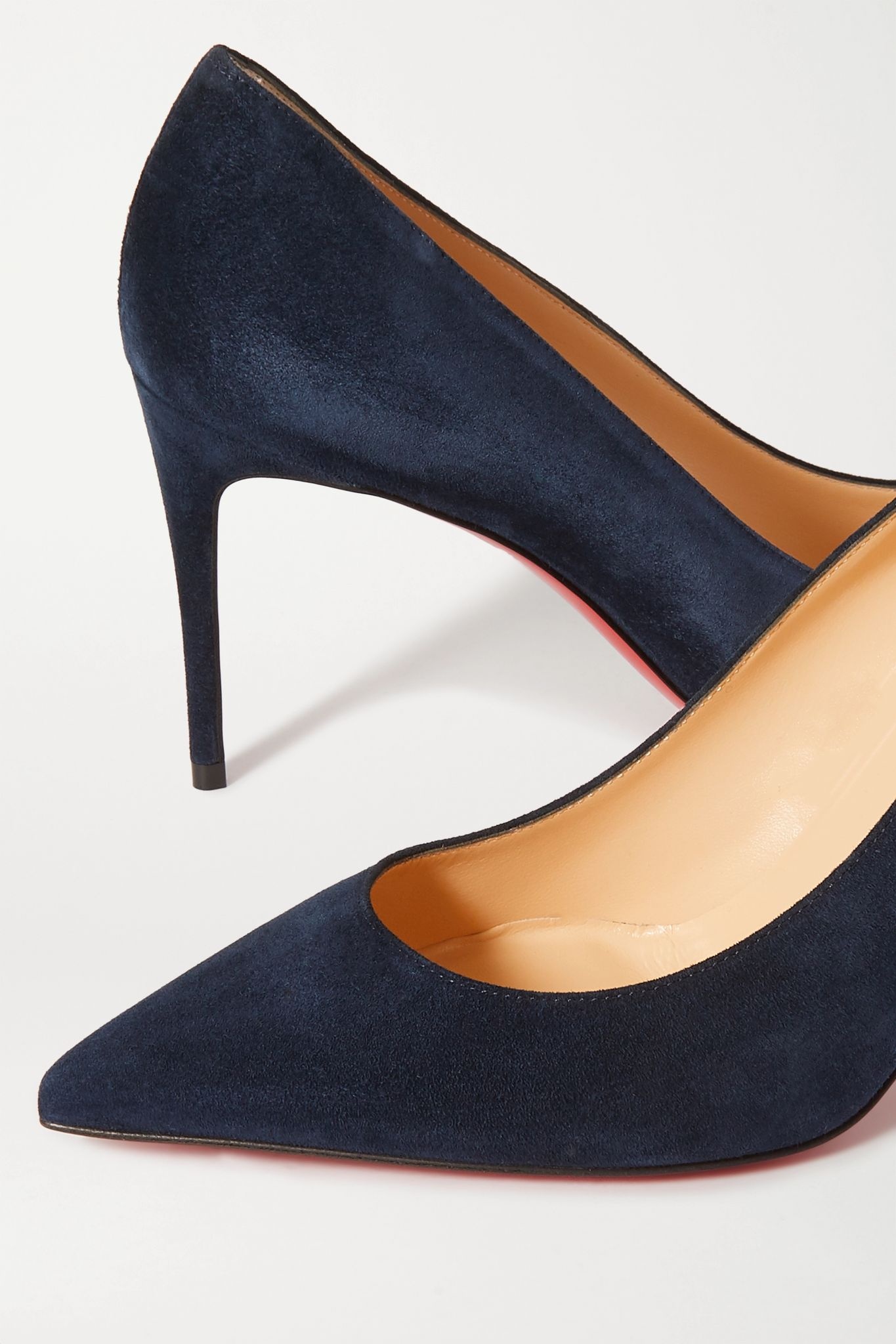 Kate 85 suede pumps  - 5