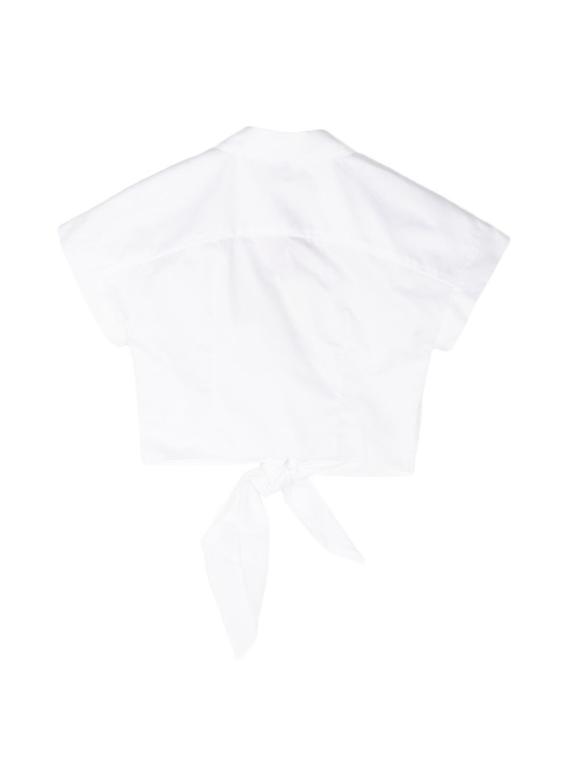 ADAM LIPPES Mila tie detail top outlook
