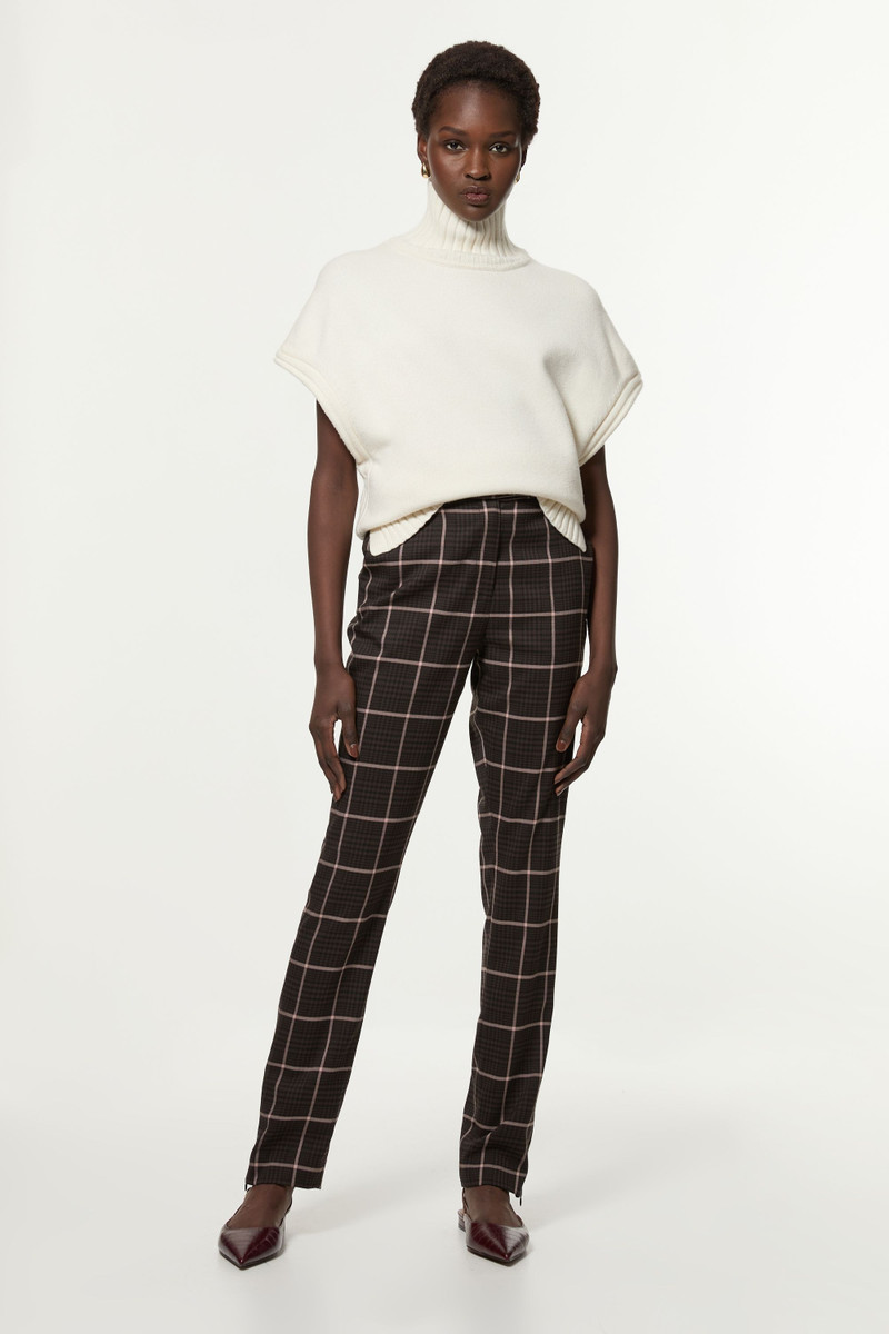 Tall Check Straight Leg Tailored Trouser 1