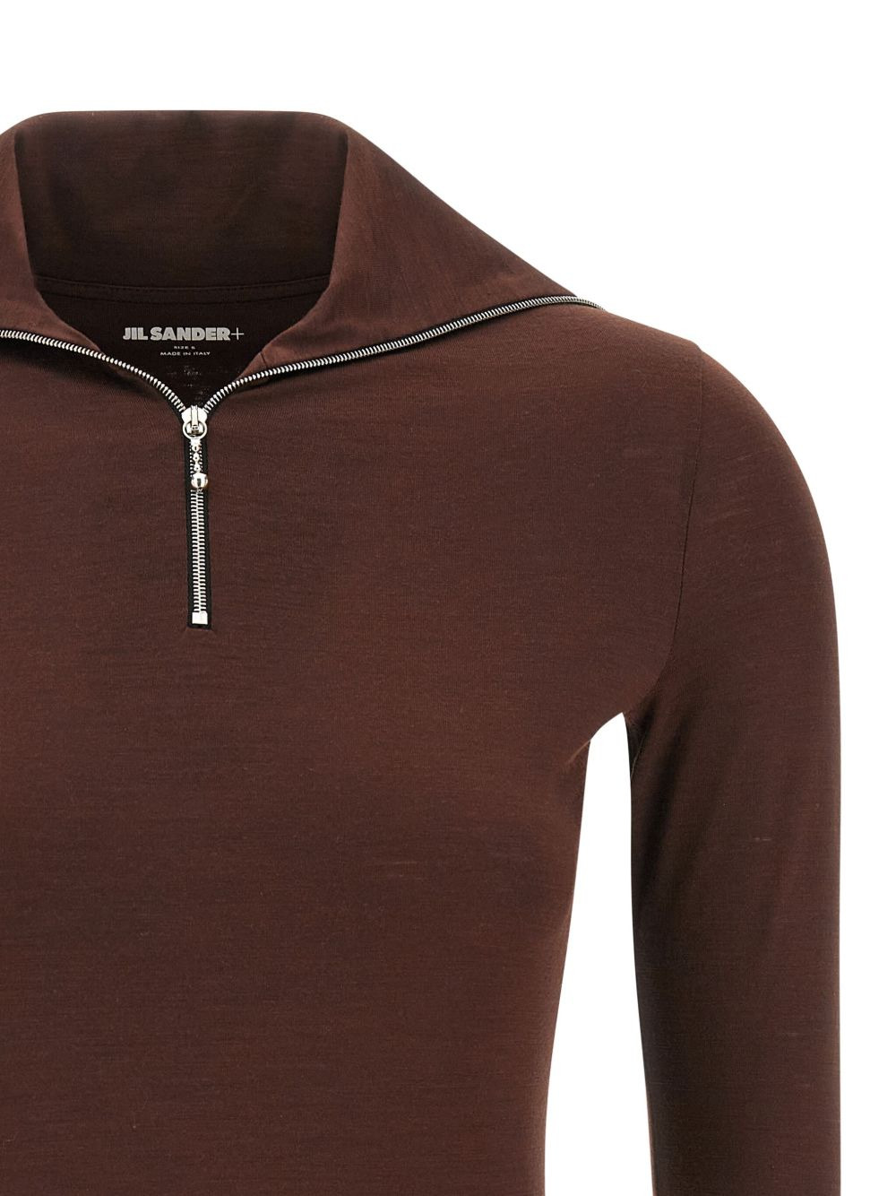 half-zip collar sweatshirt - 4