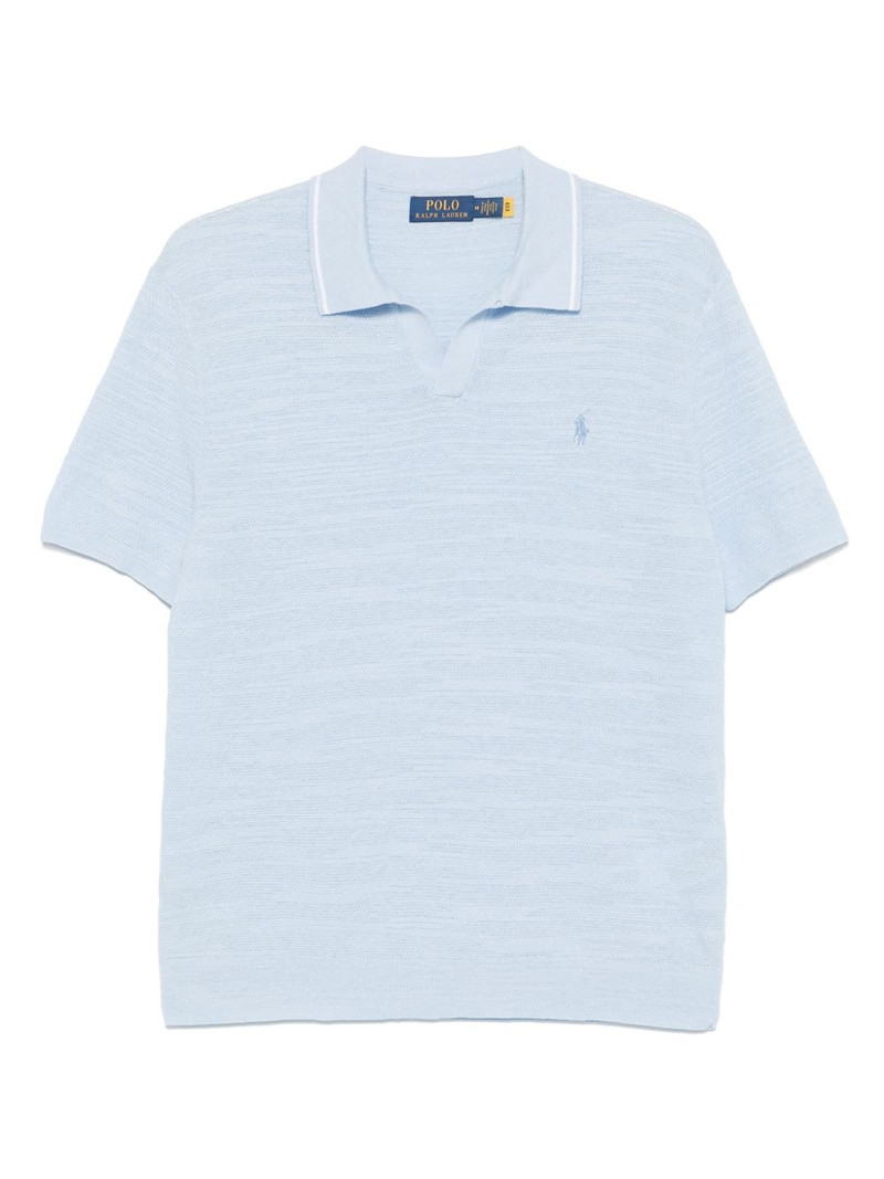 Polo Pony-embroidered polo shirt 1