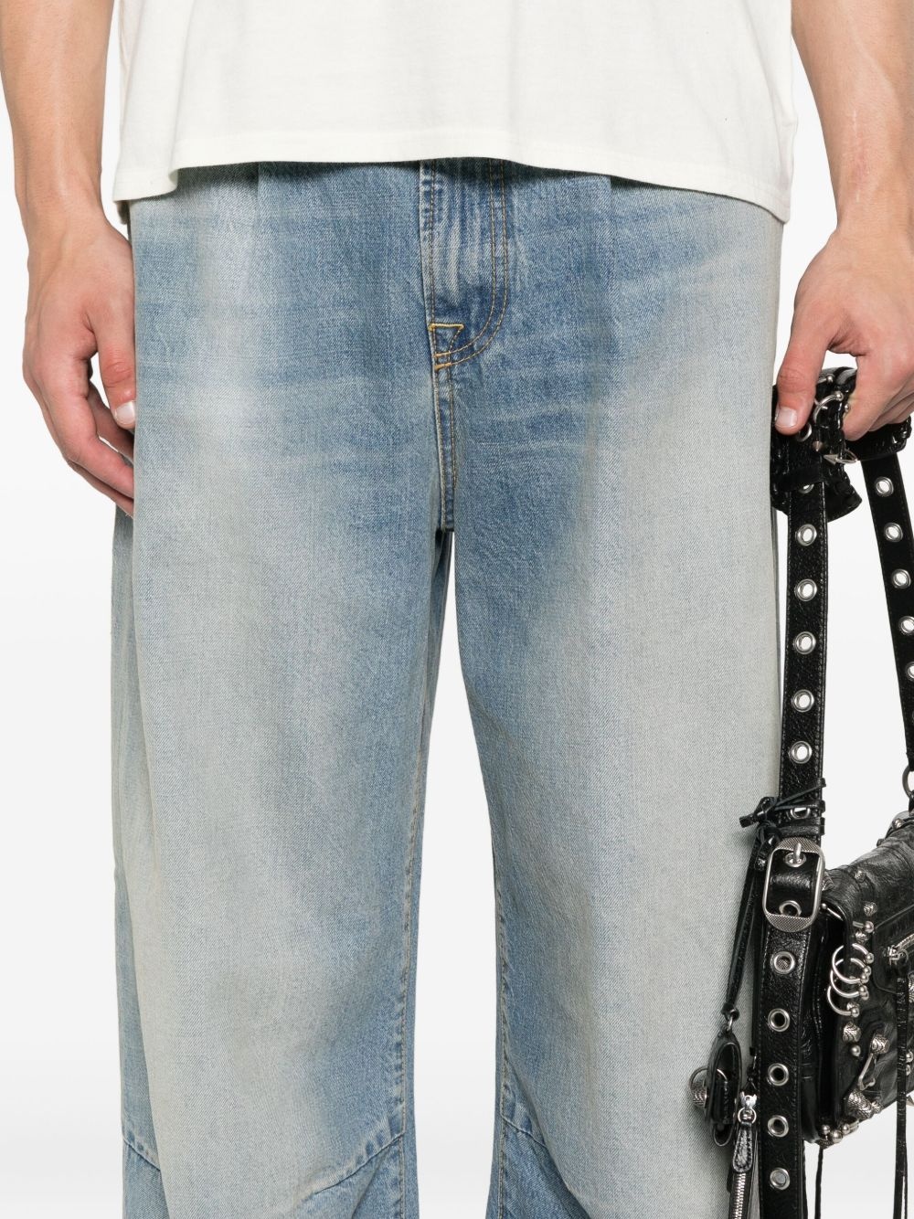 faded jeans - 5