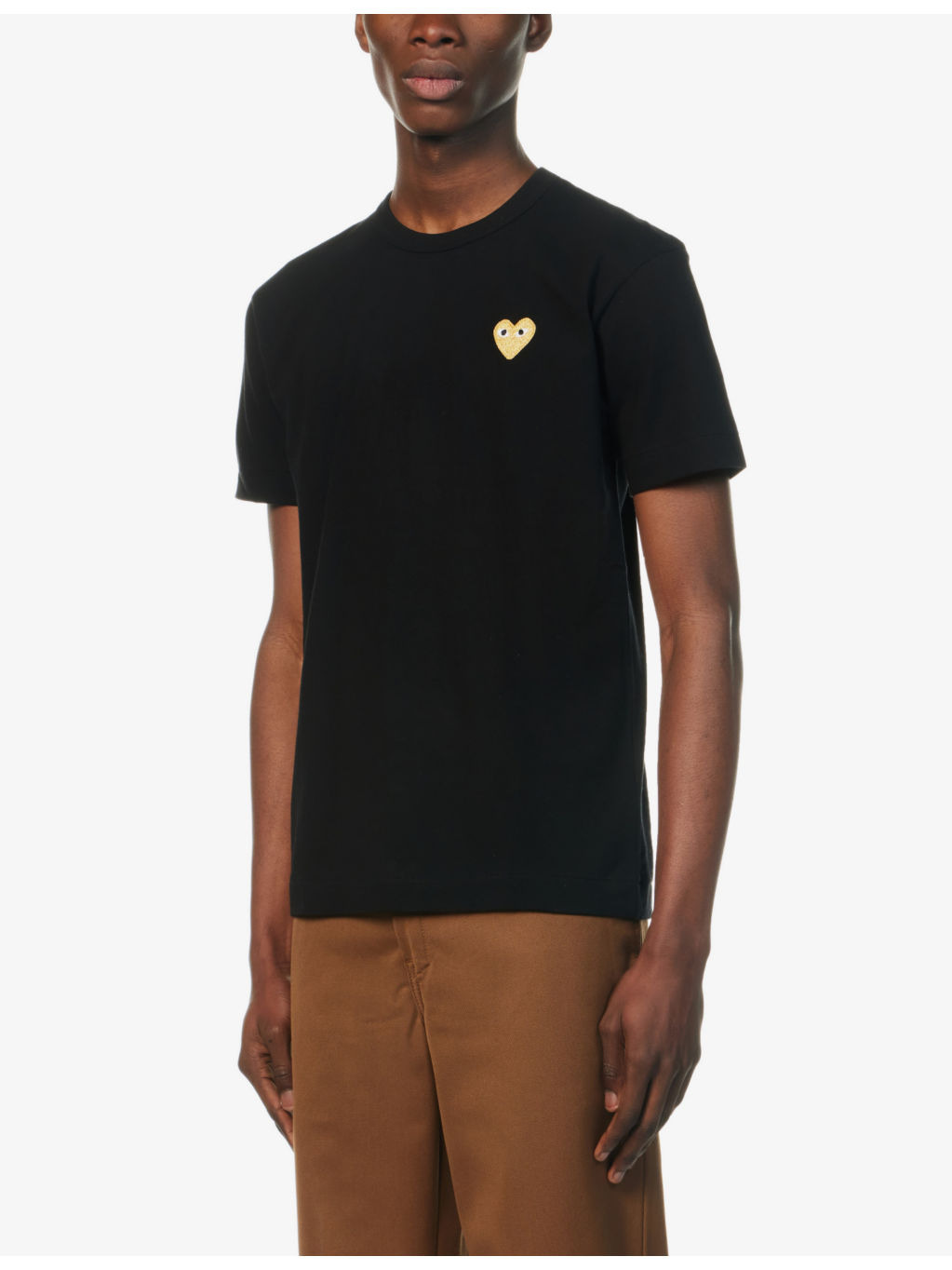 Logo-embroidered cotton-jersey T-shirt - 4