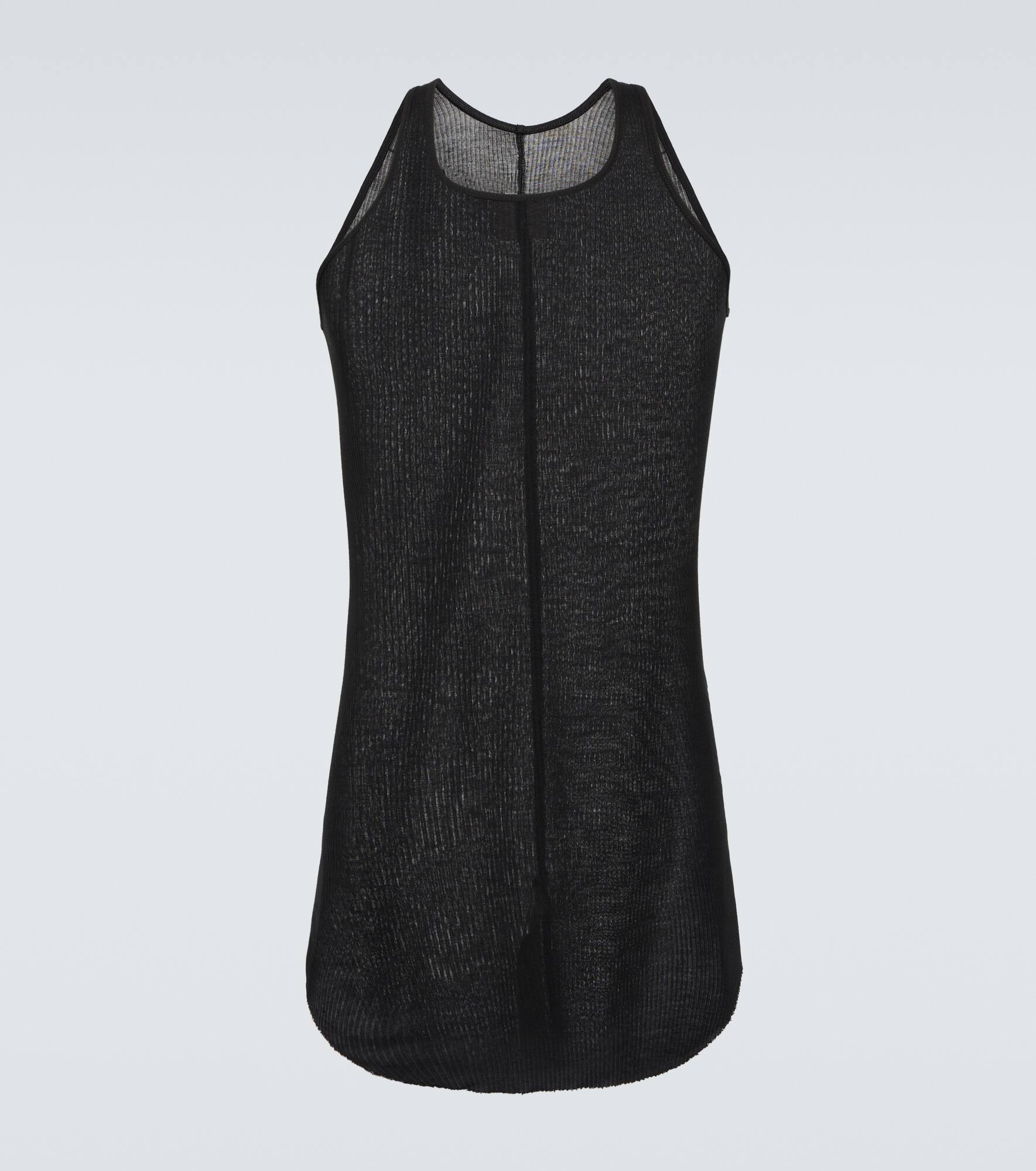 Ribbed-knit tank top - 1