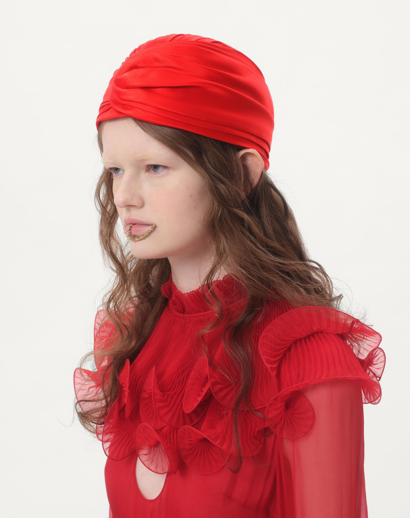 Valentino RIGID SILK TURBAN outlook