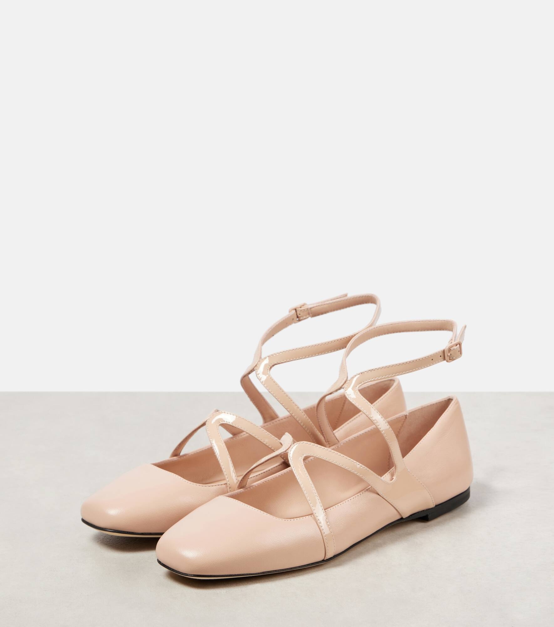 Astoria leather ballet flats - 4