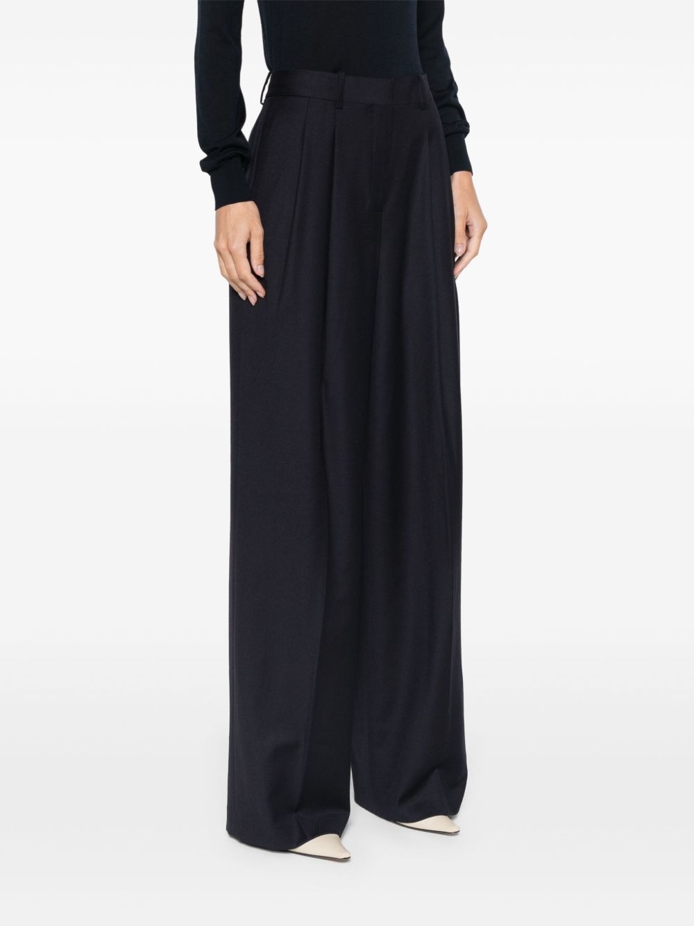 pleated trousers - 3