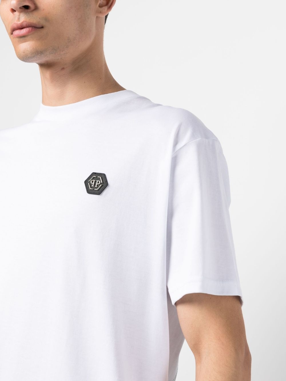 logo-print short-sleeved T-shirt - 5