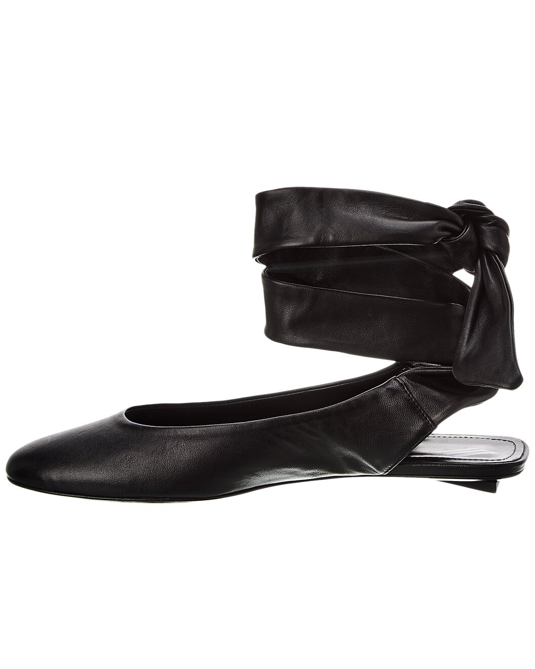 The Attico Cloe Leather Ballet Flat - 2