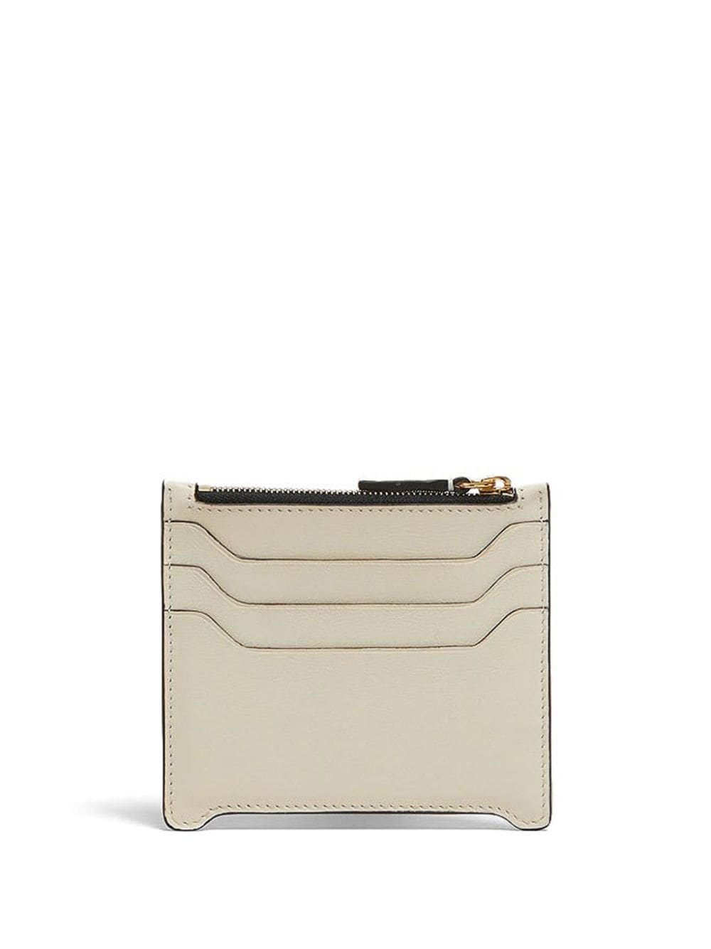 small zipped leather card case - 2