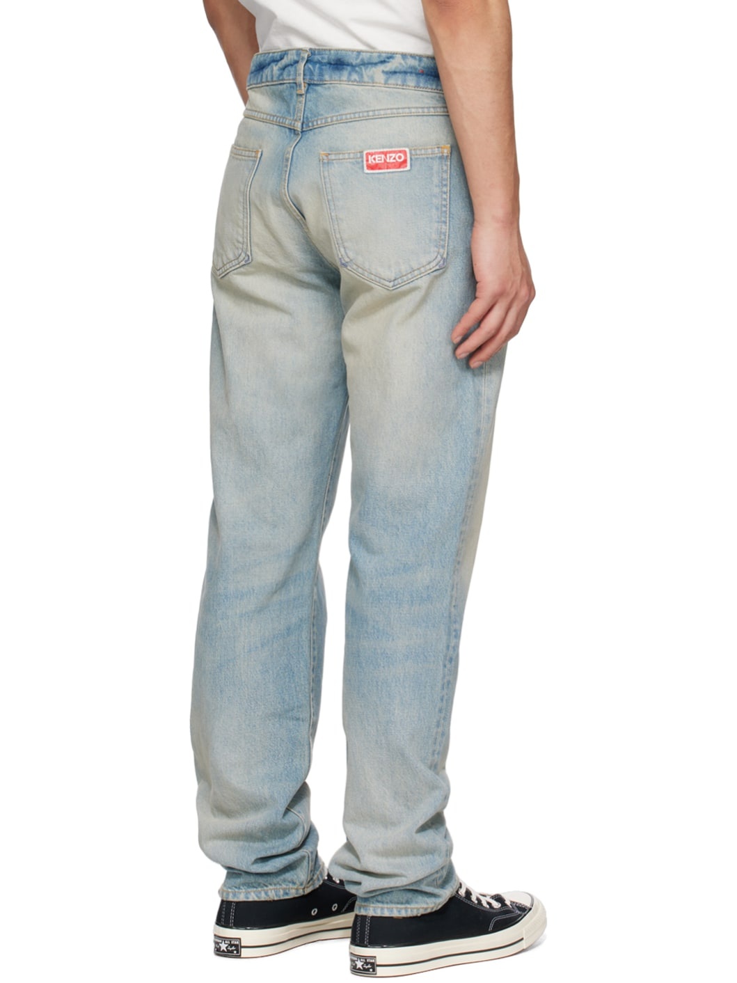 Blue Kenzo Paris Bara Jeans - 3