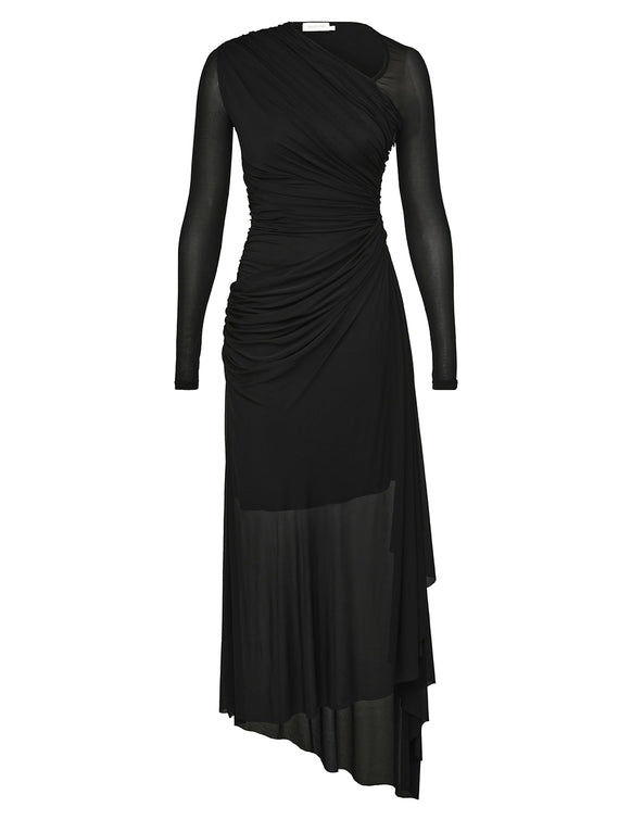 Illustration Gathered Dress - 4