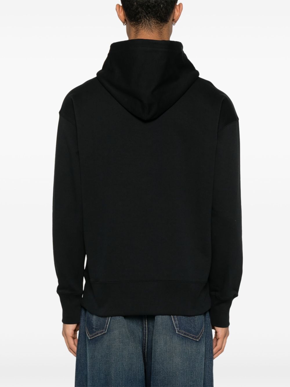 logo-print hoodie - 4