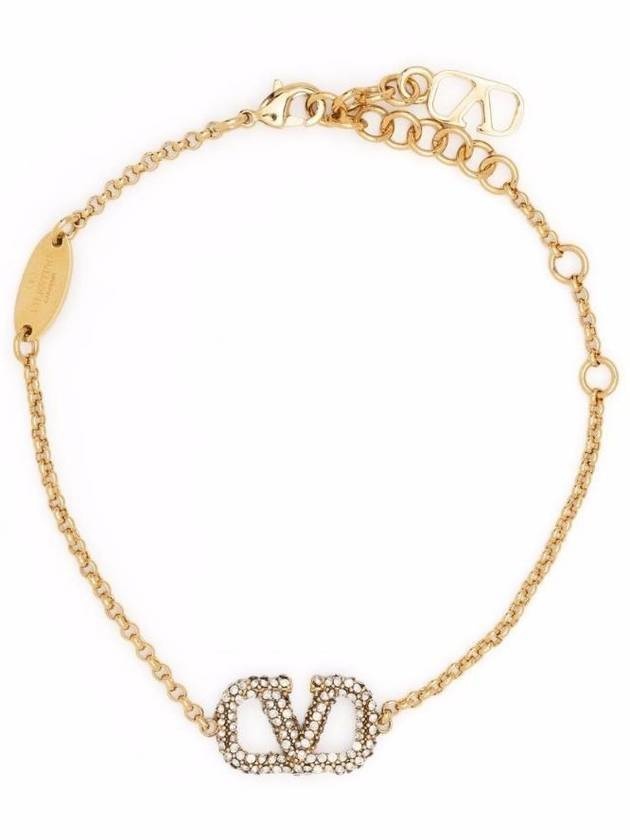 【関税&送料込】Valentino Garavani Bracciale 14K Solid Yellow Rose White Tri Gold 4mm Valentino Chain