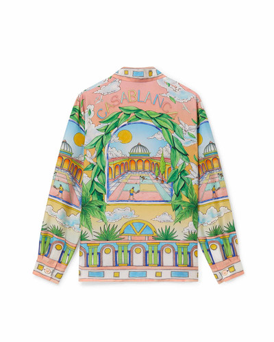 CASABLANCA Paysage Ideal Silk Shirt outlook