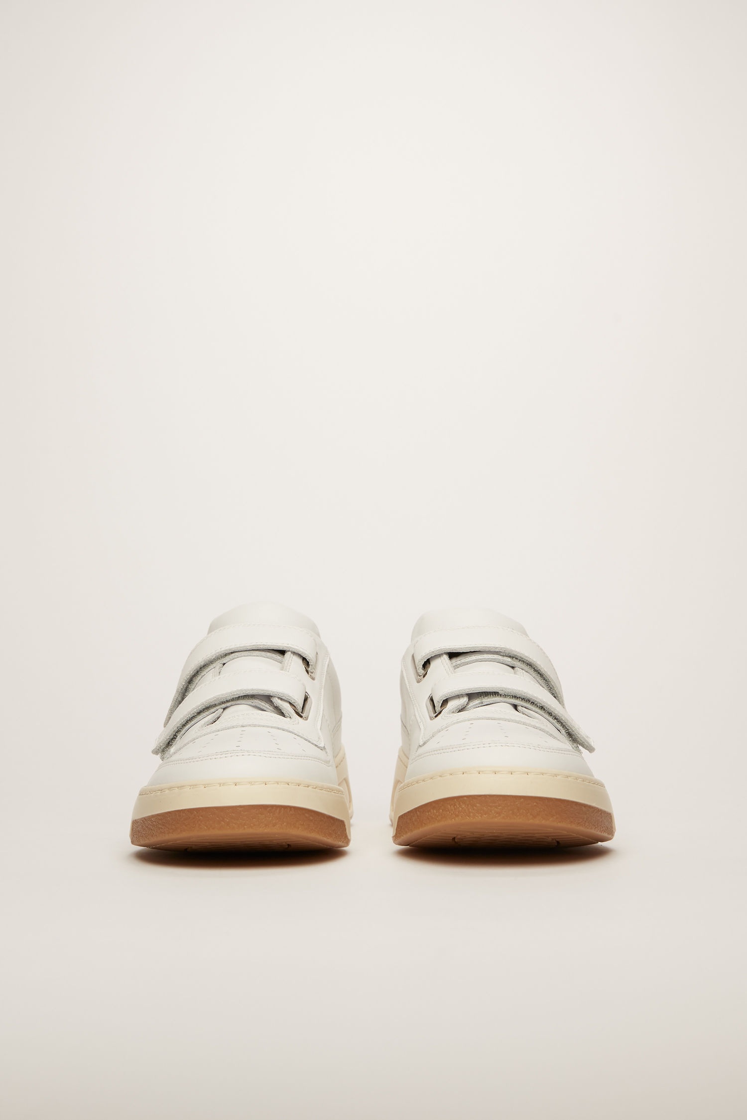 Velcro-strap sneakers white - 2