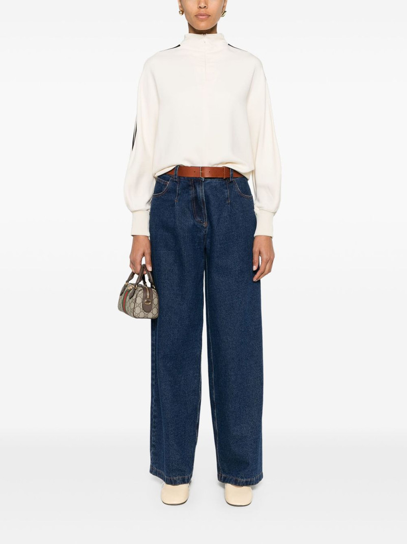 forte_forte stripe-detail shirt outlook