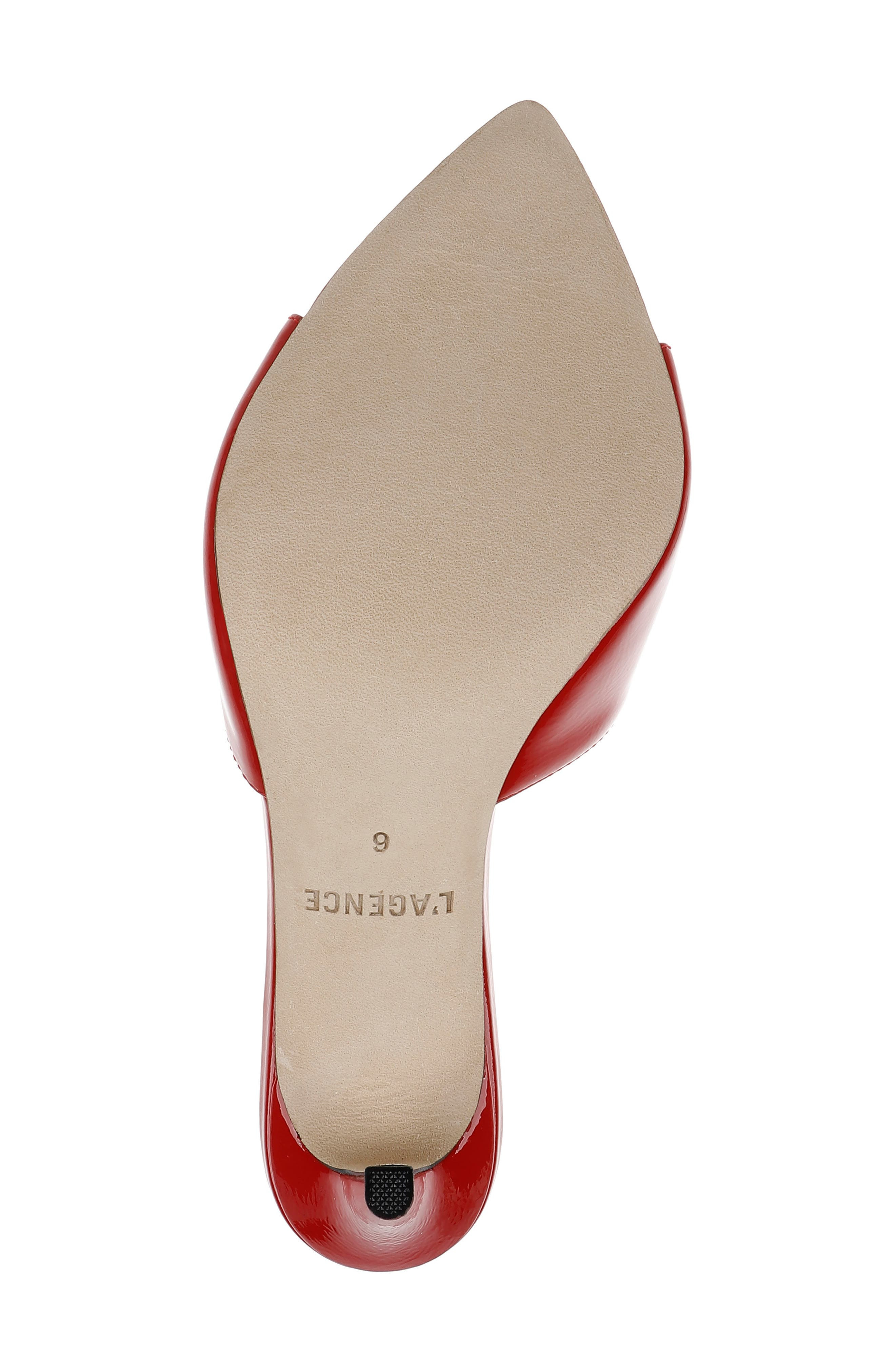 L'AGENCE Lolita VII Slide Sandal in Red Patent at Nordstrom - 6
