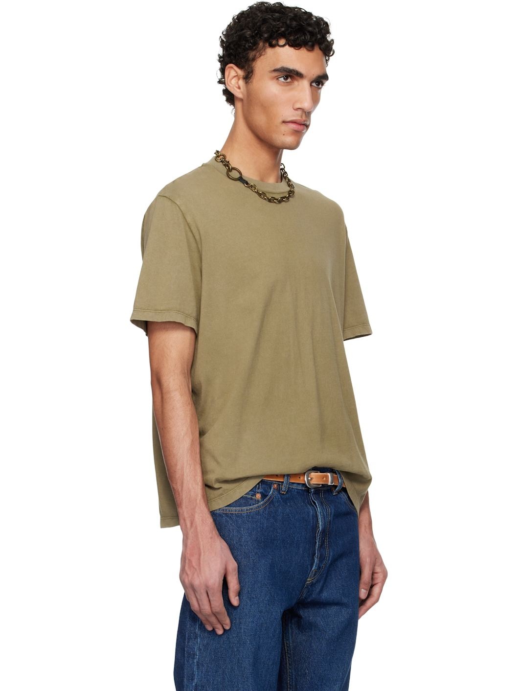 Khaki Box T-shirt - 2