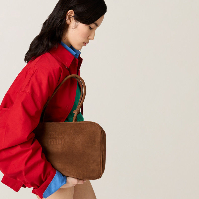 Miu Miu Suede Beau bag outlook