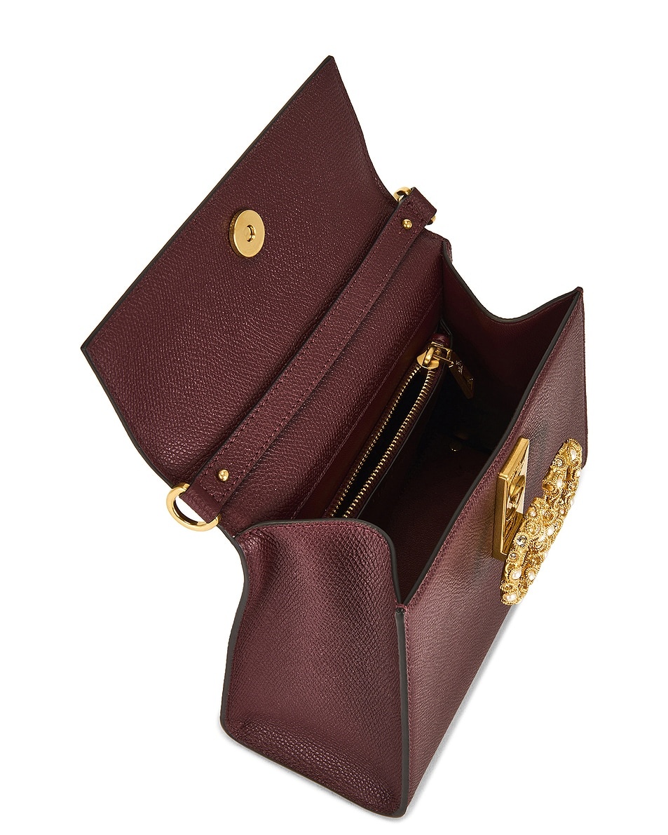 V Sling Small Top Handle Bag - 5