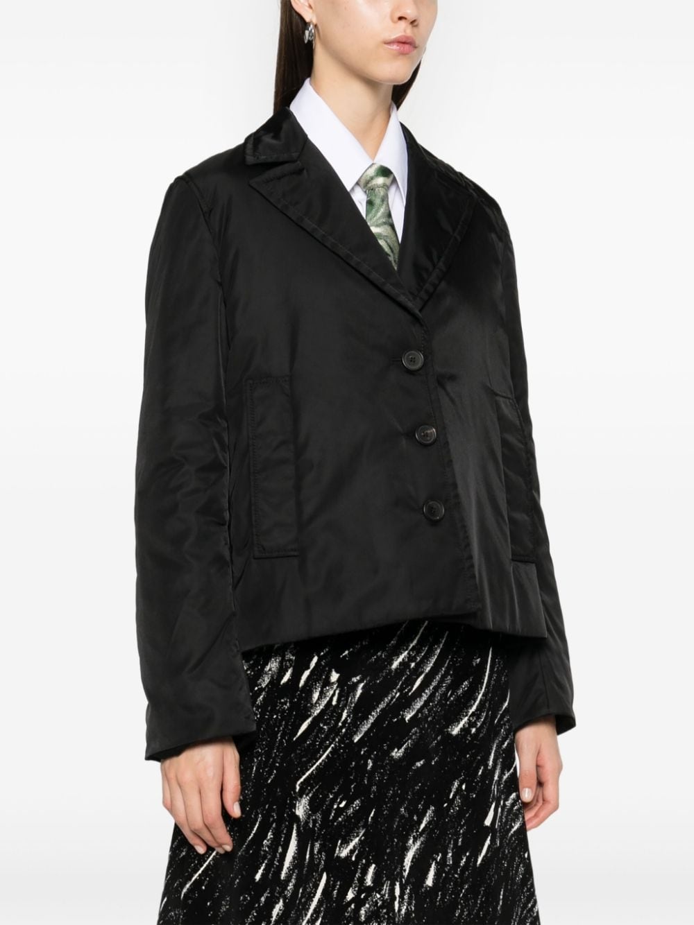 padded blazer - 3