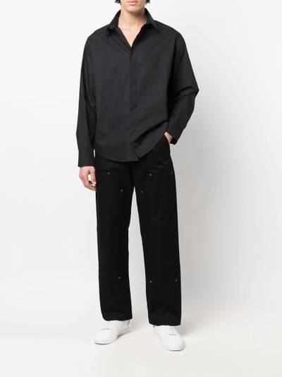 424 wide-leg low-rise trousers outlook