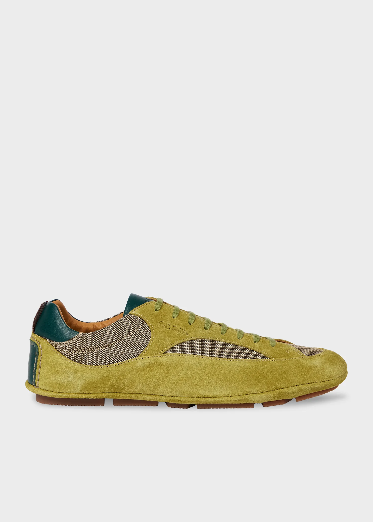 Lime Green 'Marini' Trainers - 1