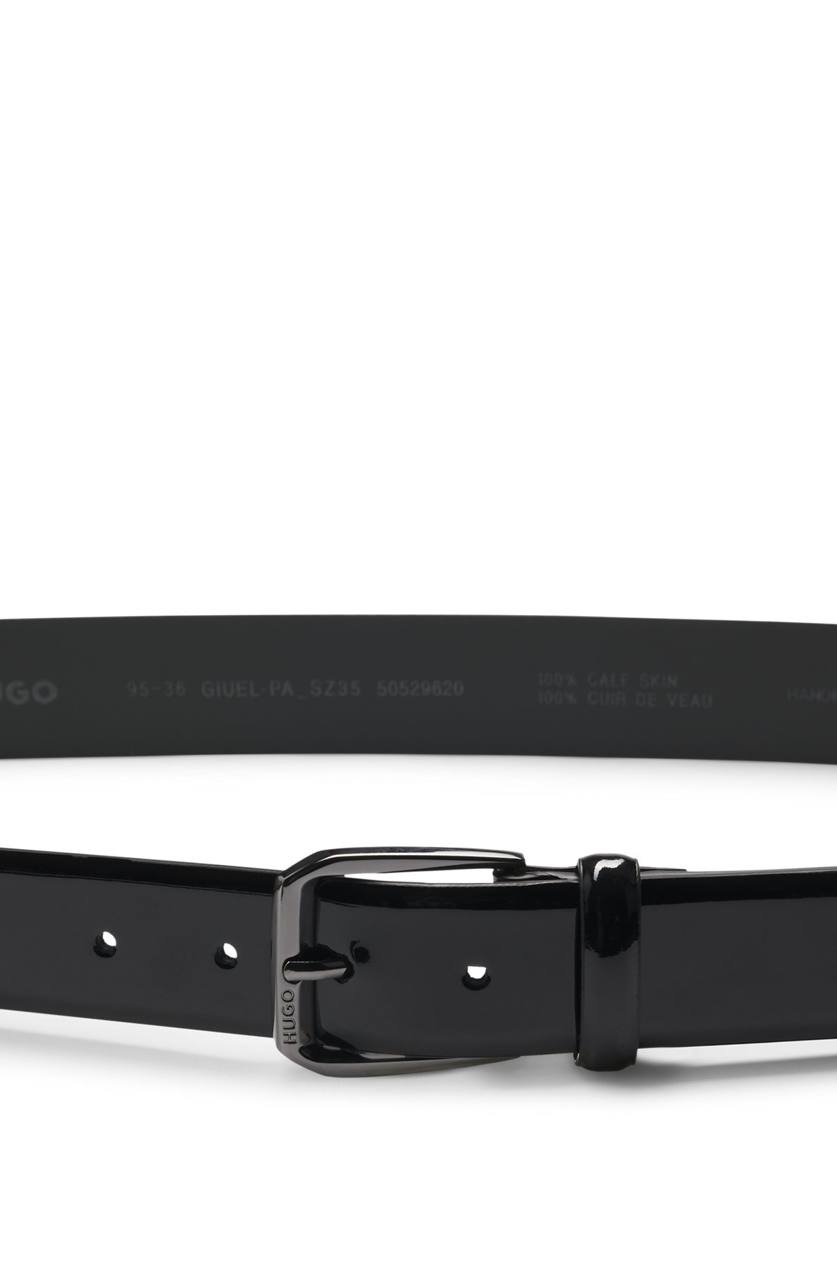 ITALIAN-MADE BELT IN PATENT LEATHER - 4