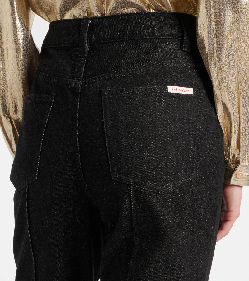 Mid-rise flared jeans 6