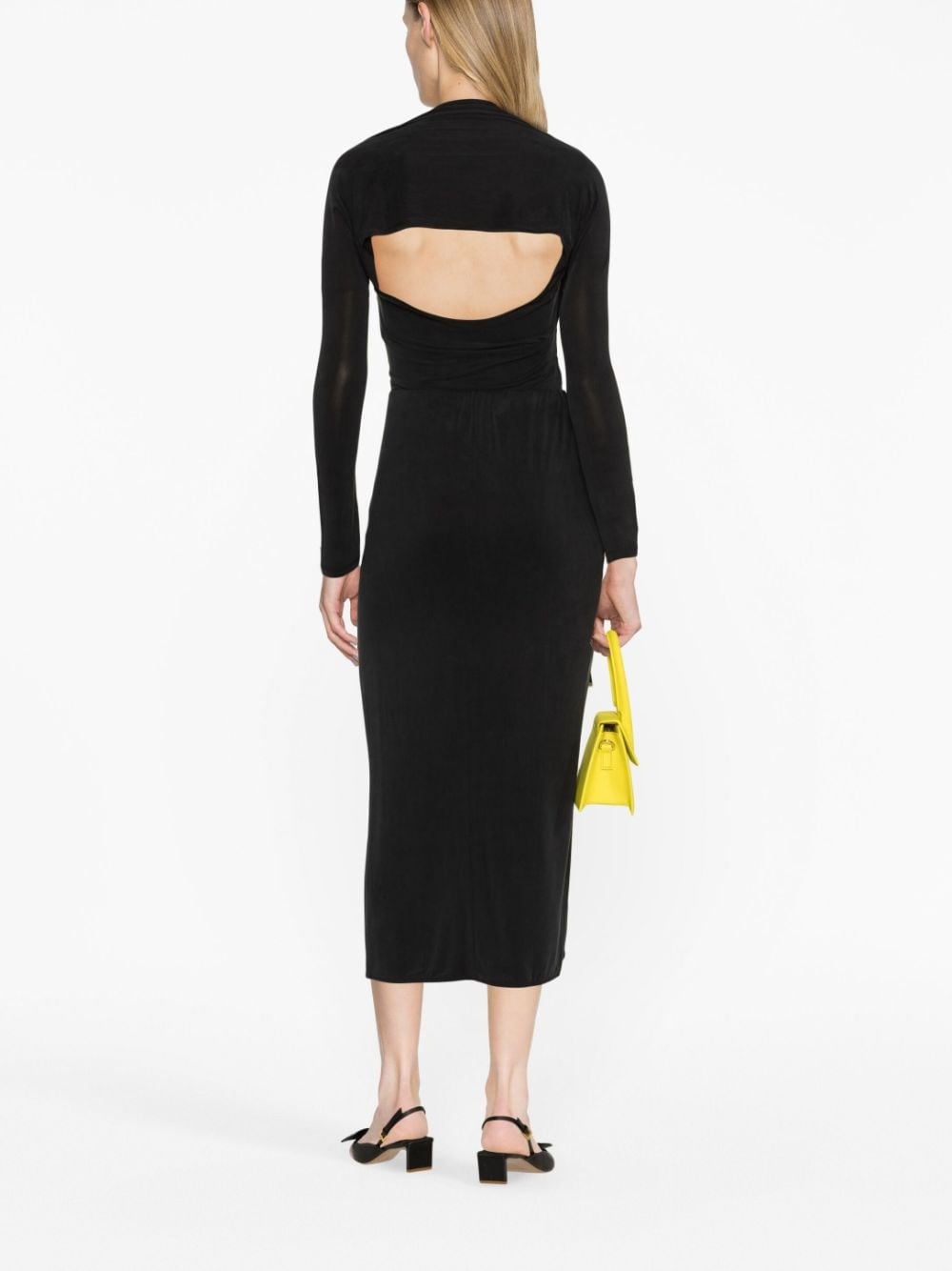 La jupe pareo Croissant midi skirt - 4
