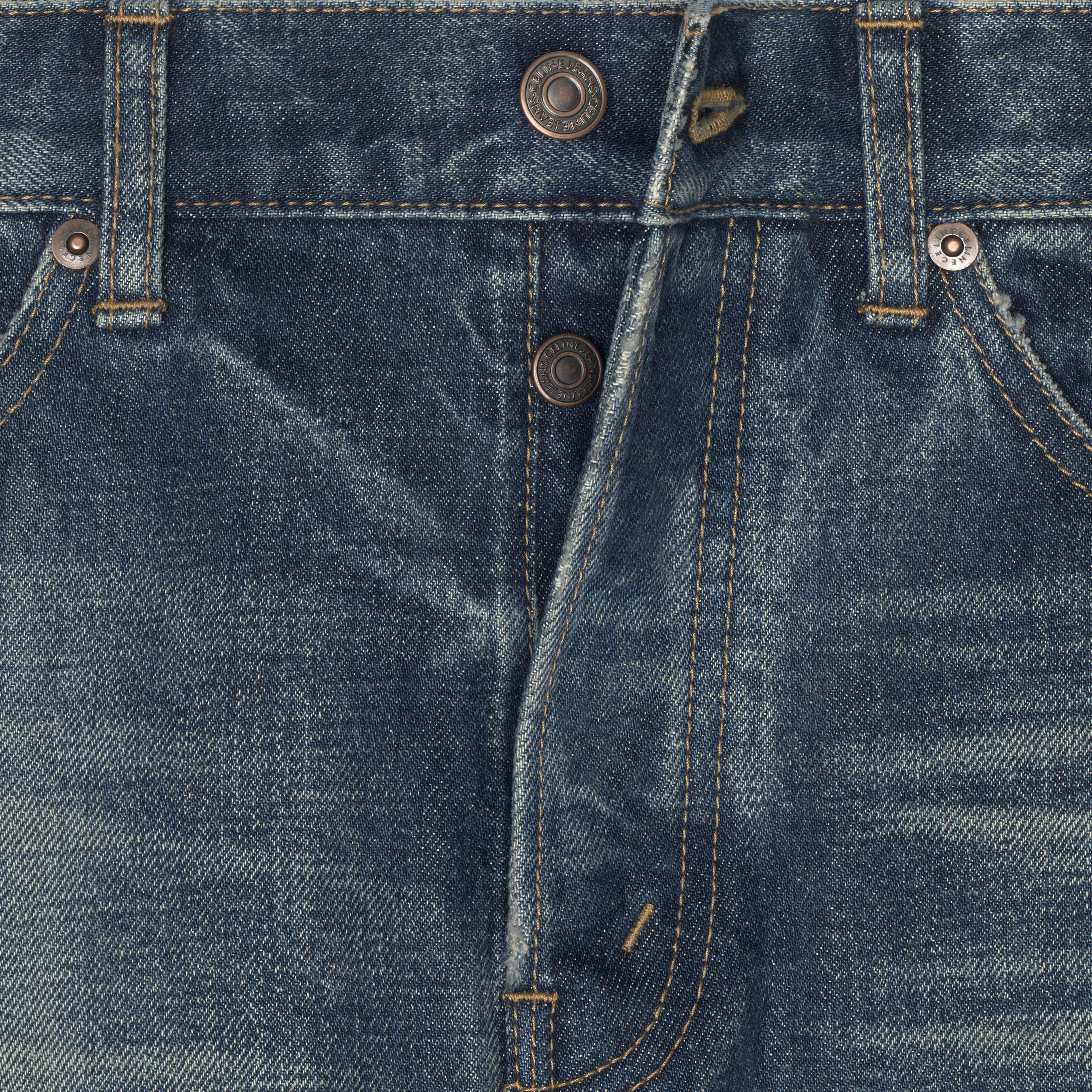 BERMUDA SKATE PANTS IN DARK UNION WASH DENIM - 4