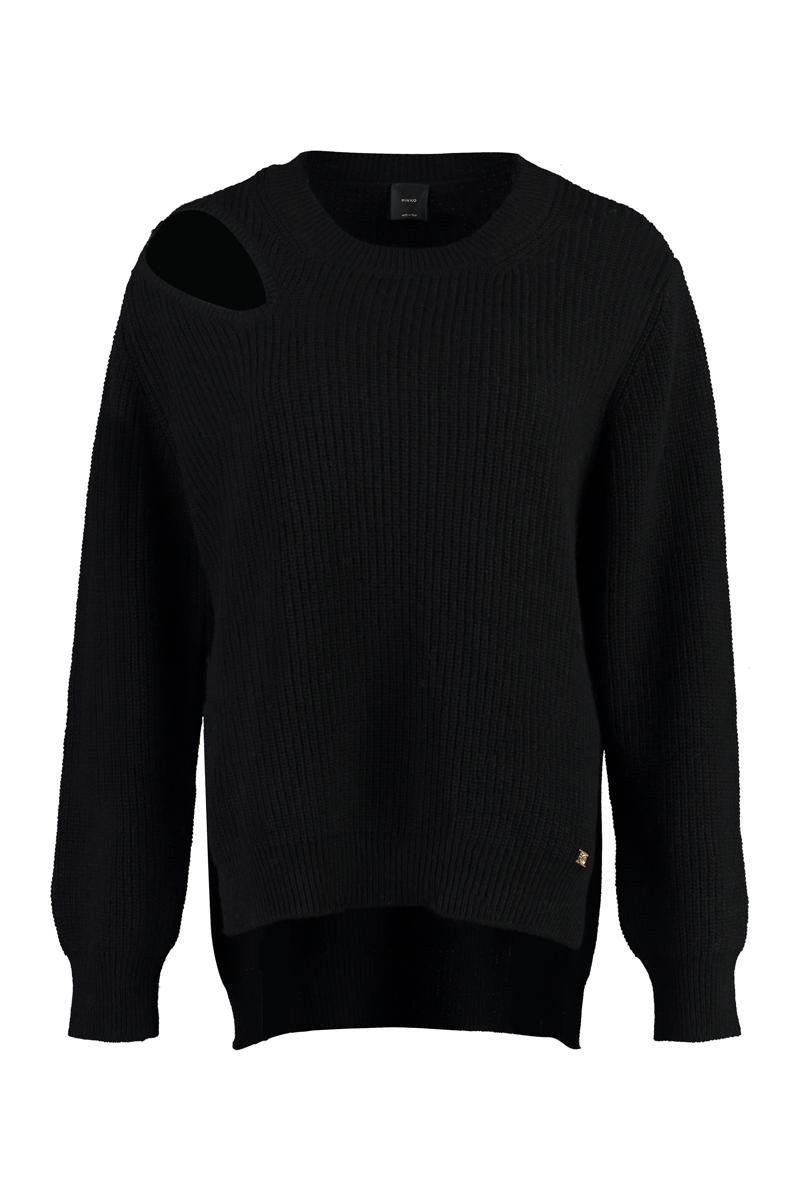 PINKO WOOL BLEND PULLOVER - 1