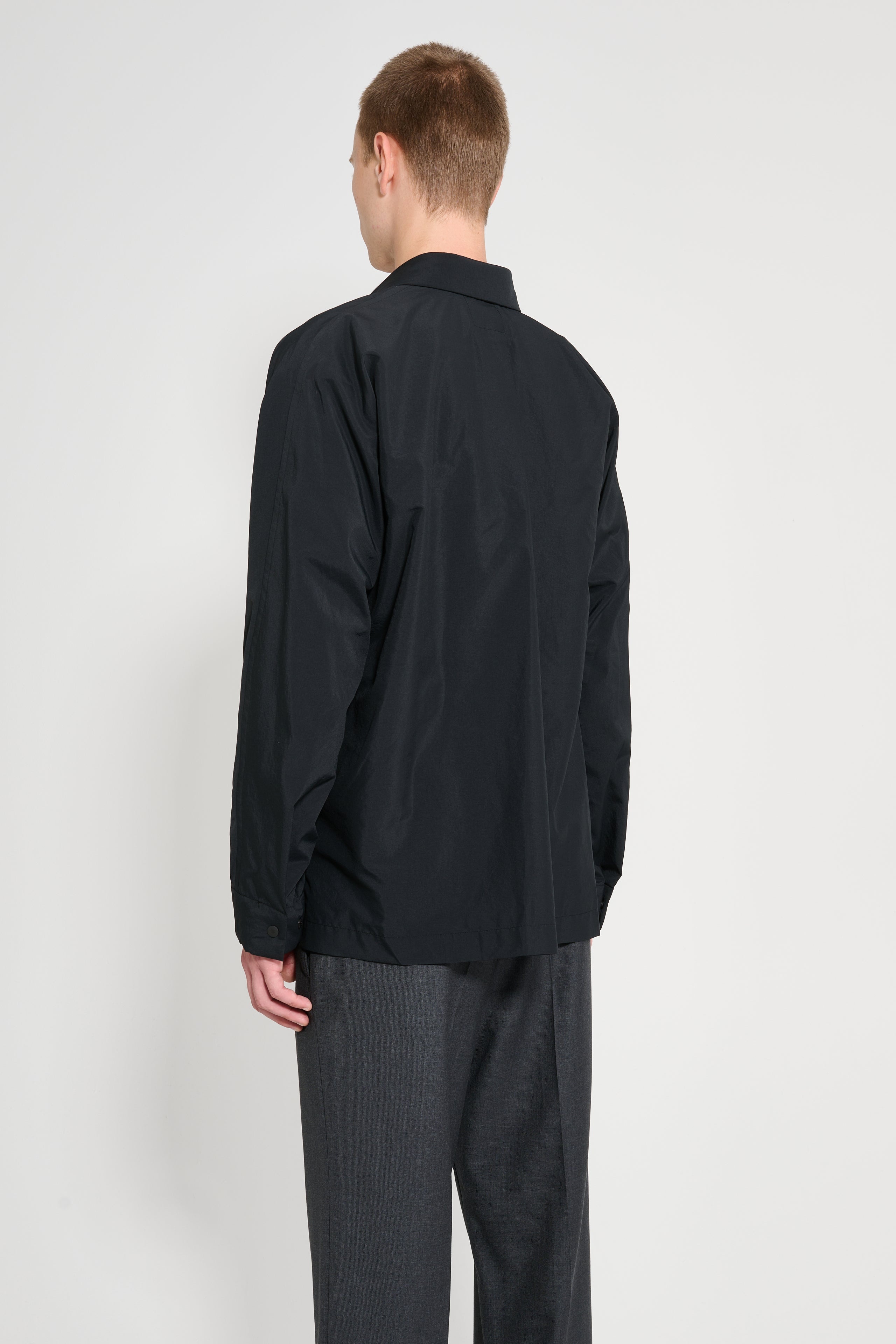 HOMME PLISSÉ ISSEY MIYAKE VERSO SHIRT BLACK - 4