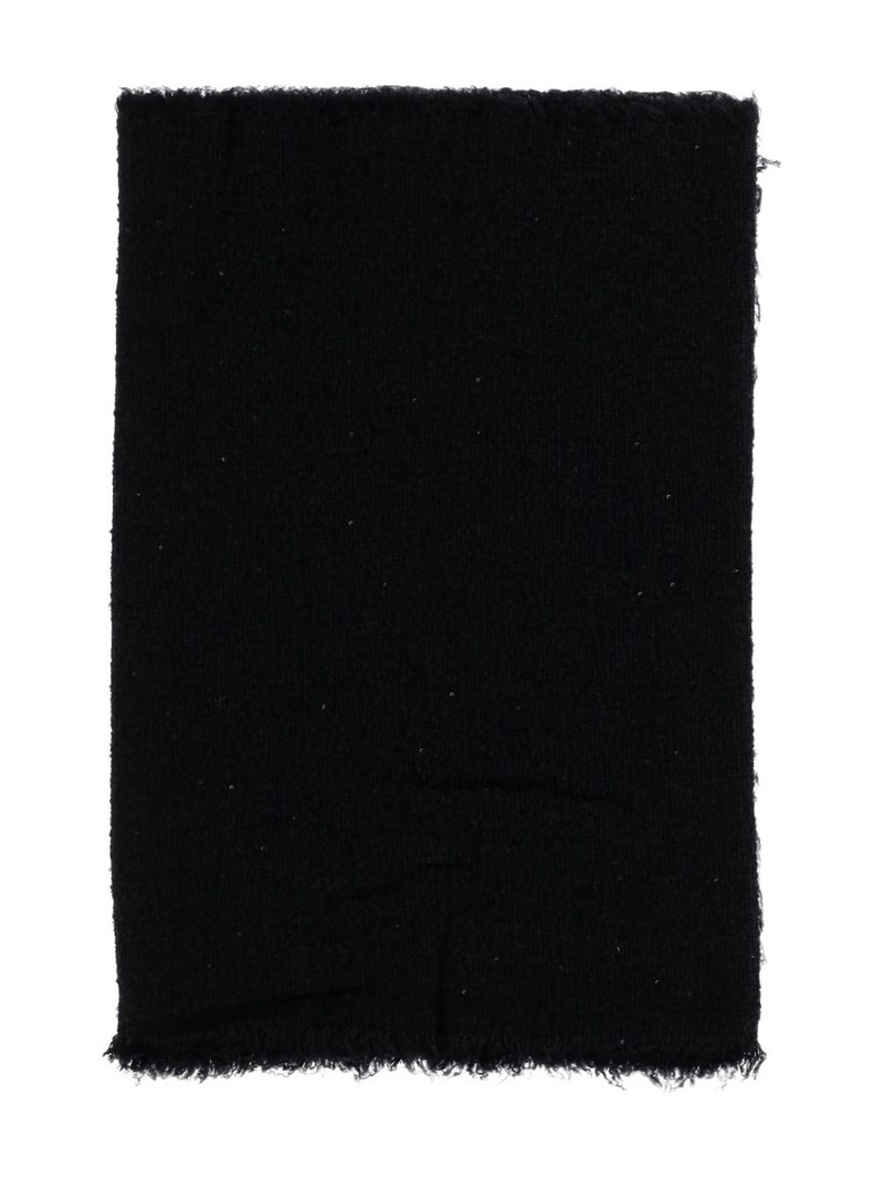 Faliero Sarti frayed-edge scarf outlook