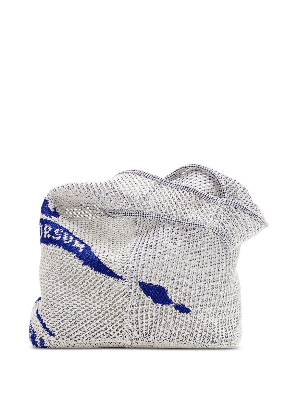 Equestrian Knight crochet-knit bag - 4