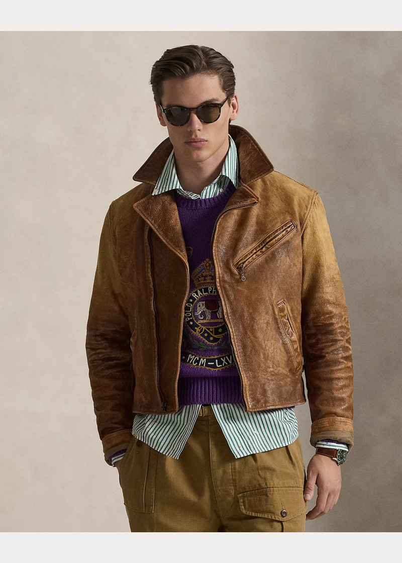 Leather Newsboy Jacket 6