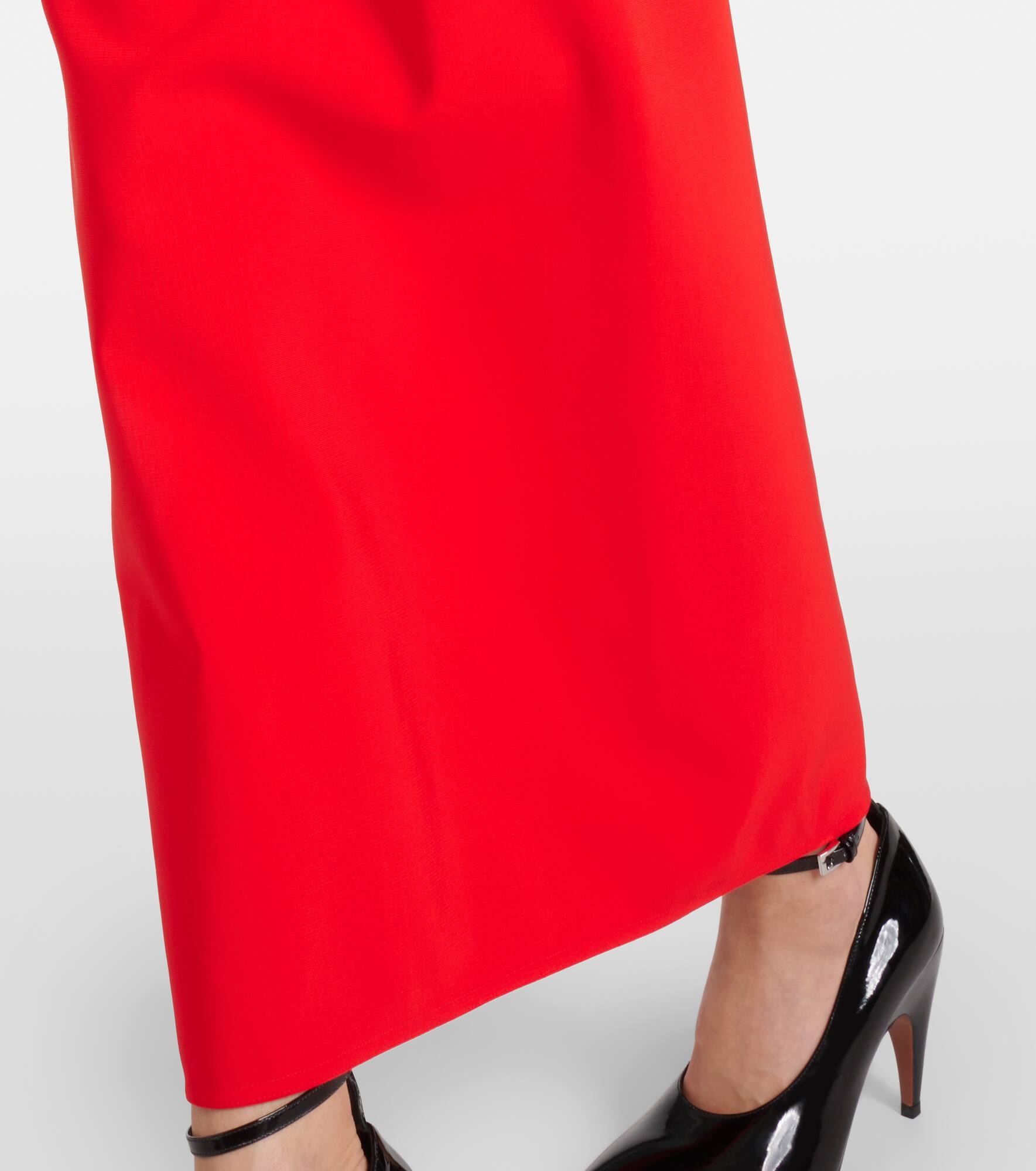 Cutout jersey maxi dress - 5