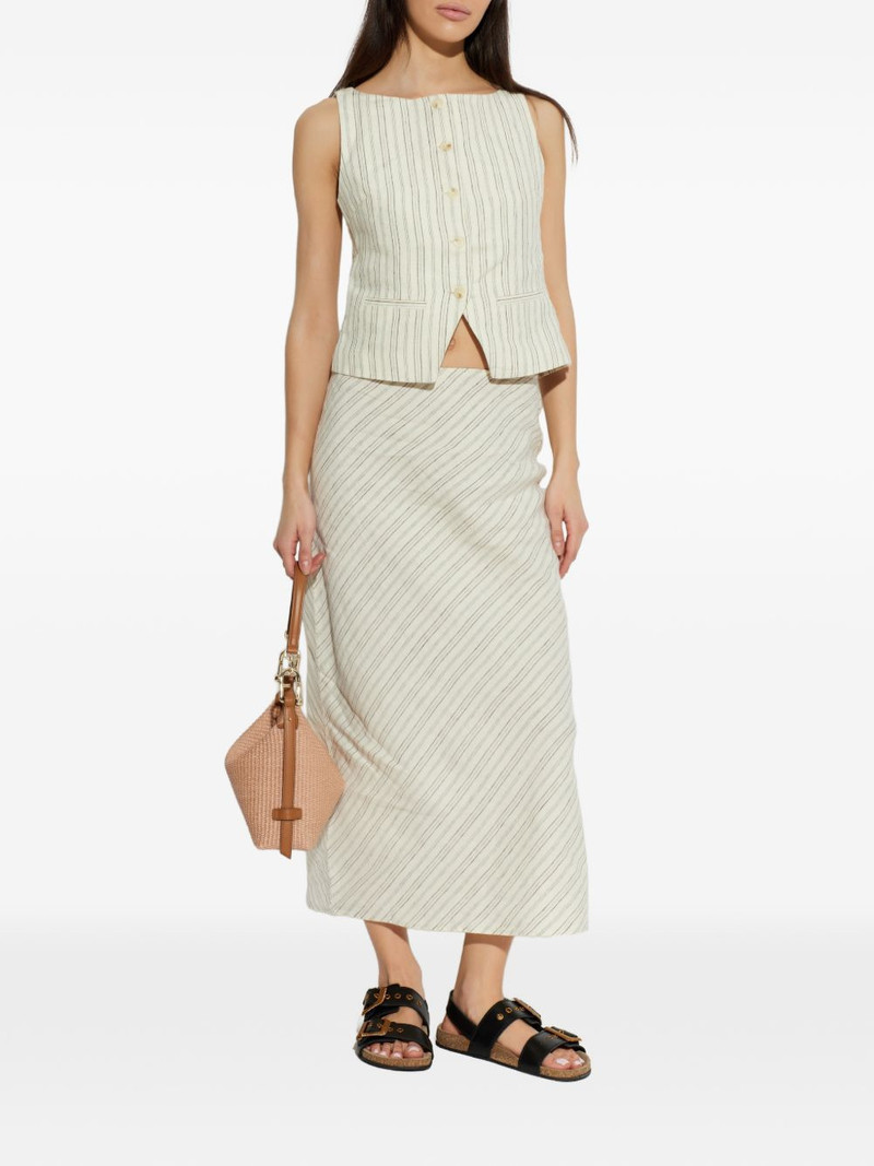 SAMSØE SAMSØE Saagneta striped maxi skirt outlook