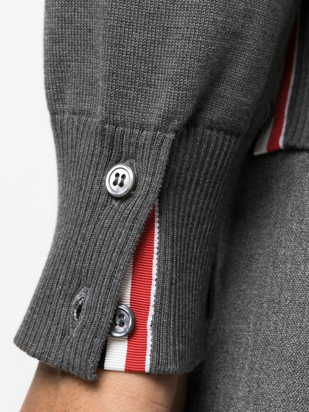 4-Bar stripe layered jumper - 5