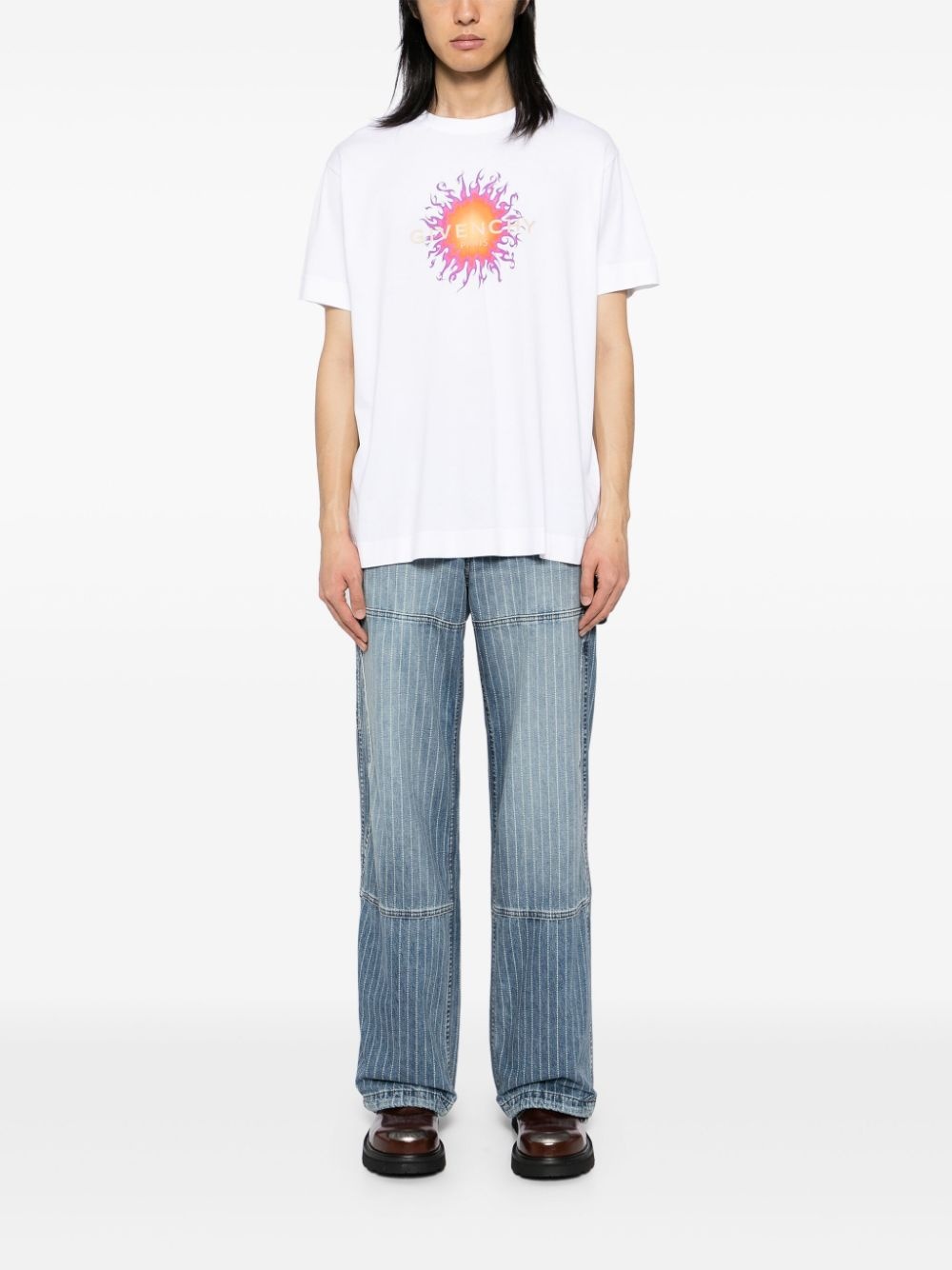 logo-print T-shirt - 2