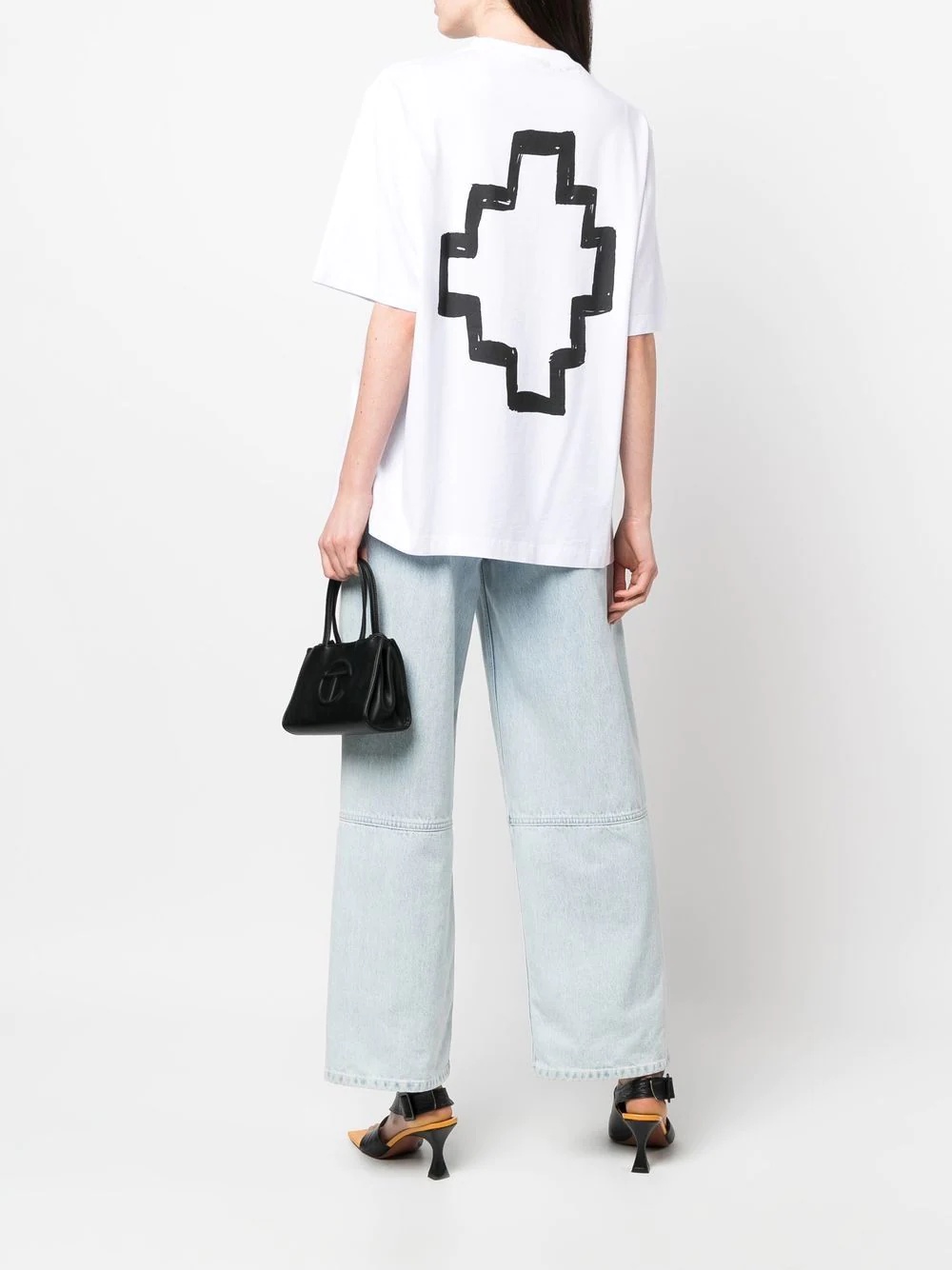 Cross Over cotton T-Shirt - 2