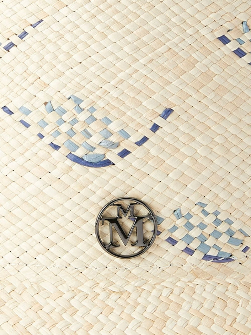 MAISON MICHEL Arsene straw cloche hat outlook