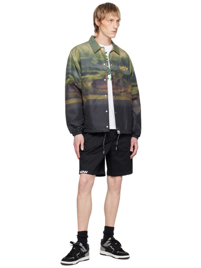 A BATHING APE® Khaki Mona Lisa Jacket outlook