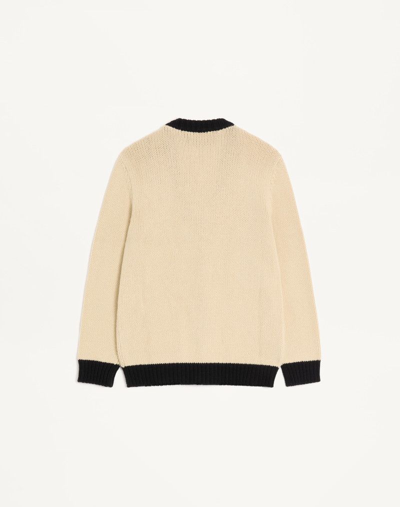 Valentino VALENTINO WOOL CARDIGAN WITH EMBROIDERED VG outlook