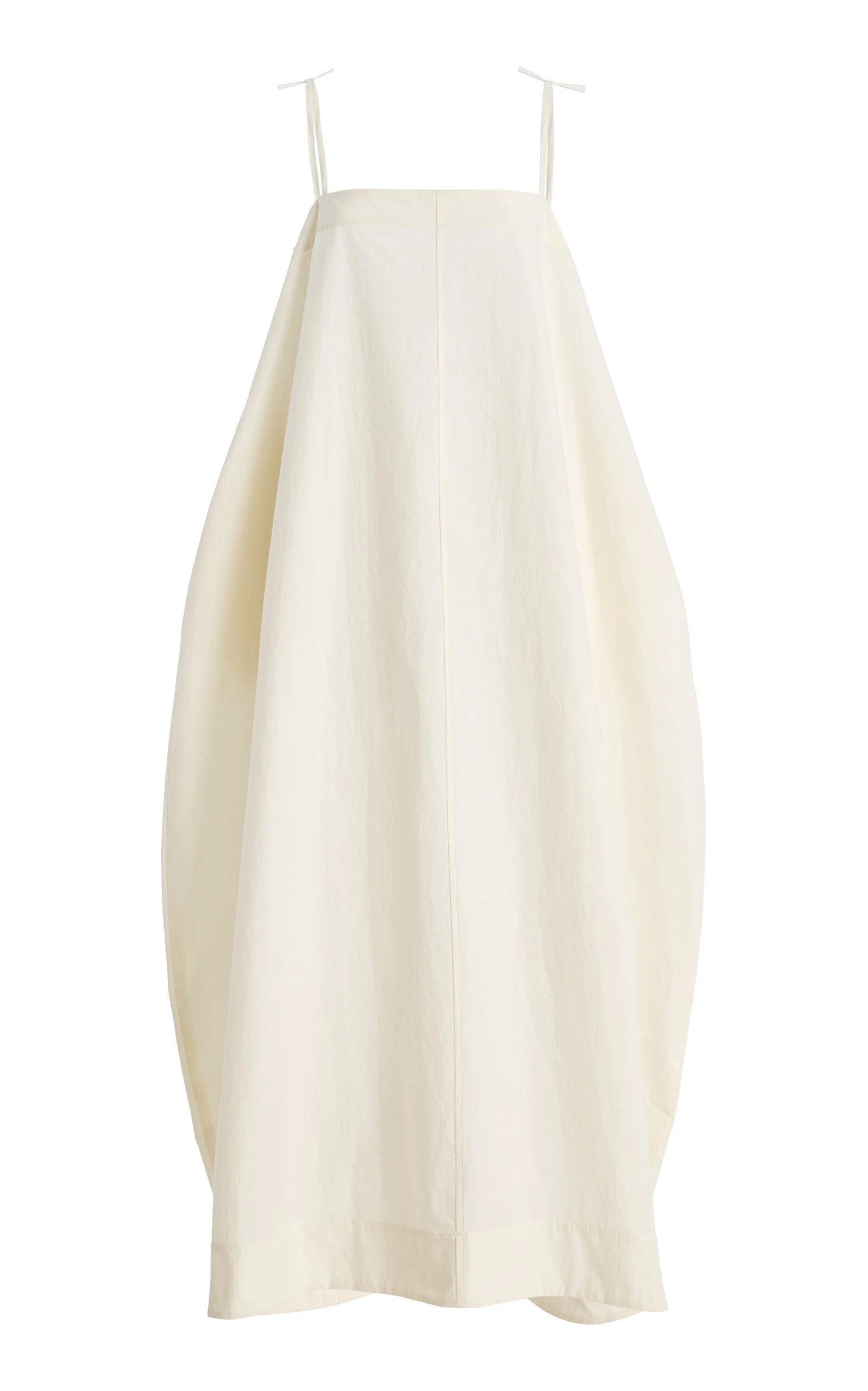 Kyoto Cotton Cocoon Camisole Maxi Dress white - 1
