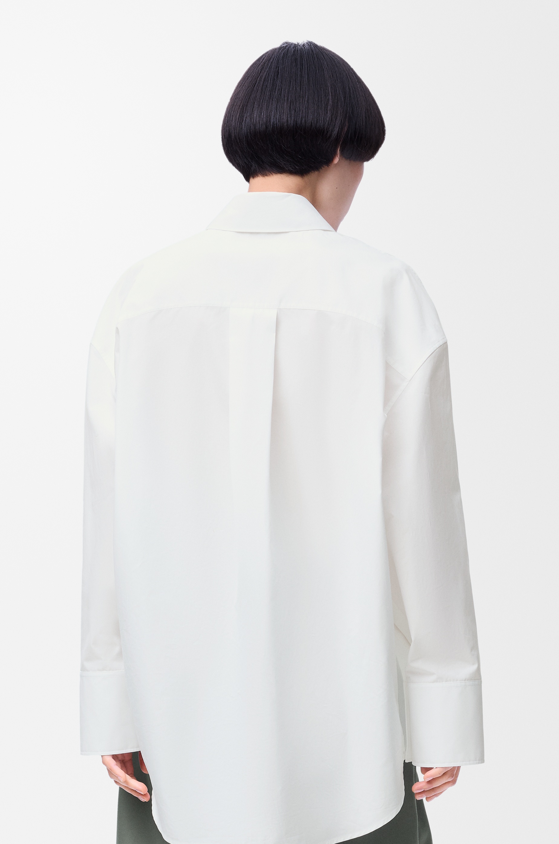 Cape shirt in cotton - 4