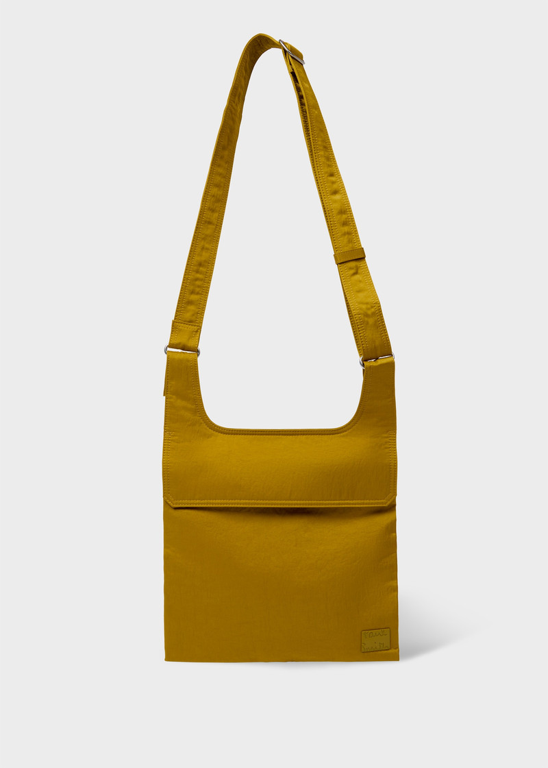 Mustard Cross-Body Satchel Bag 1