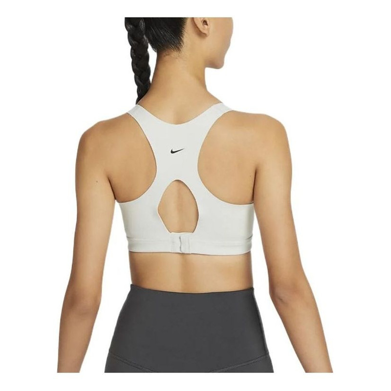 Nike (WMNS) Nike Alpha High Support Padded Zip-Front Sports Bra 'White' DD0437-034 outlook